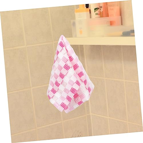 BESTYASH 2 Stück Badetuch Baden Badepeelingtuch Peeling Duschtuch Peeling Badetuch Rückenreibetuch Peelingtuch Für Dusche Bad Peelingtuch Baumwolle von BESTYASH