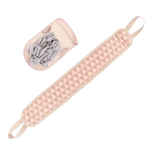 BESTYASH 2 Stück Badetuch Duschhandschuhe Peeling Massagebürste Für Rückenreinigung Umweltfreundliches Polyester Baumwollmaterial Hängendes Design Für Körperpflege von BESTYASH