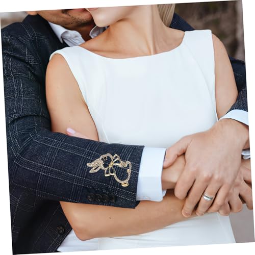 BESTYASH 2 Stück Bunny design Broschen aus Legierung Kreative Cartoon kaninchen Anstecknadeln für Kleidung Jacken Taschen Rucksäcke Langlebige nicht Verblassende Modeaccessoires von BESTYASH