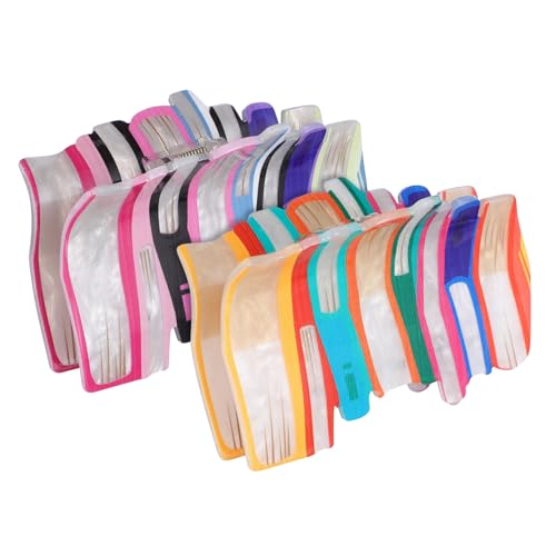 BESTYASH 2stücke Buch-haarklammer Farbenfrohe Haarklammern in Buchform Kreativer Haarschmuck Zum Stylen Für Frauen Leichter Acryl Clip Für Tägliche Nutzung von BESTYASH