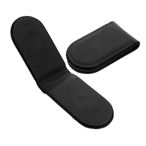 BESTYASH 2stücke Bargeldhalter Aus Hochwertigem Pu Geldklammer Für Männer Magnetische Karten-aufbewahrungsklammer Einfache Geldbörsenklammer Für Täglichen Gebrauch Western-geldklammer Zum o von BESTYASH