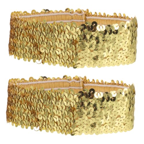 BESTYASH 2 Stück Glitzernde Pailletten sportstirnbänder für Damen Elastische Rutschfeste Haarbänder Modische Atmungsaktive Fitness accessoires für Yoga und Laufen BESTYASH 2 Stück Glitzernde Pailletten sportstirnbänder für Damen Elastische Rutschfeste Haarbänder Modische Atmungsaktive Fitness accessoires für Yoga und Laufen von BESTYASH
