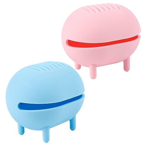 BESTYASH 2 Stück Make Up Aufbewahrungsbox und Atmungsaktive Organizer für Puderquasten und Kosmetik für Reisen für Tägliche Anwendung von BESTYASH