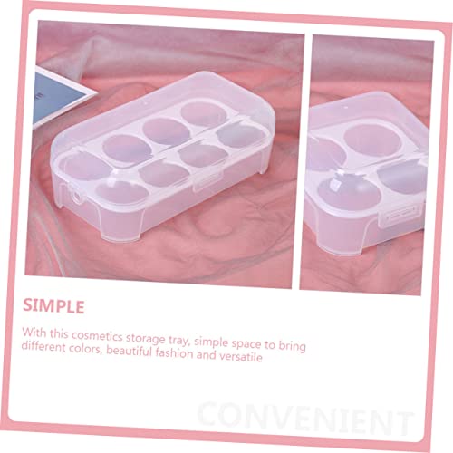 BESTYASH 2 Stück Makeup Schwamm Aufbewahrungsbox Fächern Staubdichter Kosmetik Organizer aus Robustem Material Großer Kapazität Praktischer Schutz für Make up Schwämme Zuhause von BESTYASH