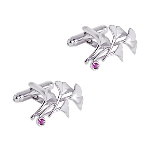 BESTYASH 2stücke Manschettenknöpfe Für Herren Dekorative Manschettenknöpfe Aus Legierung Einfach Zu Tragen Geeignet Für Anlässe Wie Hochzeiten Partys Und Tänze von BESTYASH