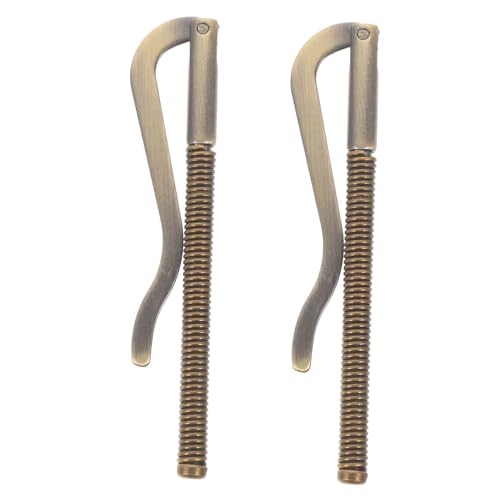 BESTYASH 2 Stück Metall Geldklammern aus Zinklegierung Federleichter Clip für Geldscheine Kreditkarten und Schecks Stabiler und Robuster Geldclip für Männer und Damen Kompakte von BESTYASH