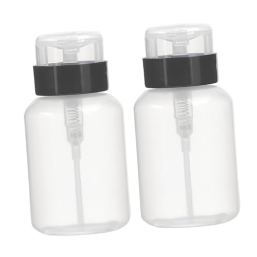 BESTYASH 2 Stück Nagellackentferner Pumpspender Flasche mit Druckpumpe Schwarz Abschließbar Praktisch für Make up Entferner und Flüssigkeiten Einfache Dosierung Hygienisch und BESTYASH 2 Stück Nagellackentferner Pumpspender Flasche mit Druckpumpe Schwarz Abschließbar Praktisch für Make up Entferner und Flüssigkeiten Einfache Dosierung Hygienisch und von BESTYASH