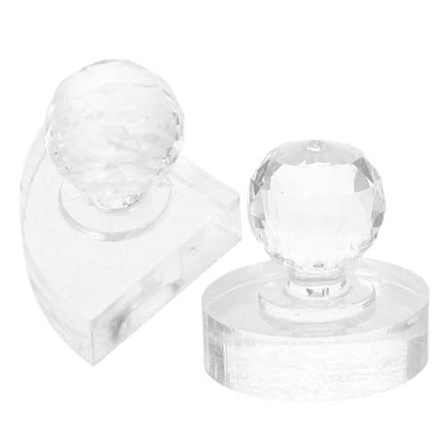 BESTYASH 2stücke Lidschatten-werkzeug Stempel Aus Acryl Für Lidschattenpaletten Kosmetikstempel Mit Transparenter Außenseite Für Einfaches Komprimieren Und Reparieren Von Puder-make-up-prod von BESTYASH