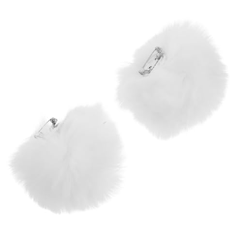 BESTYASH 2 Stück Schuhschmuck Pompom Abnehmbare Pelz Schuhclips Kunstpelz Vielseitige Schuhanhänger für Damen Schuhe Hüte Taschen Dekoration BESTYASH 2 Stück Schuhschmuck Pompom Abnehmbare Pelz Schuhclips Kunstpelz Vielseitige Schuhanhänger für Damen Schuhe Hüte Taschen Dekoration von BESTYASH