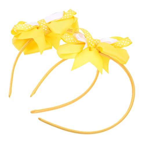 BESTYASH 2stücke Bowknot Cosplay Haarreifen Party Kopfbedeckung Schicke Mädchen Haarreifen Für Urlaub Und Fotoshootings von BESTYASH