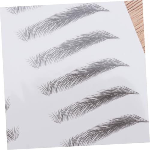 BESTYASH 2 Stück Teiliges Haarähnliche Augenbrauen Tattoo Aufkleber Einfache Anwendung Hautfreundlich Langanhaltend für Männer und Frauen Geeignet für Natürliche und Volle Augenbrauen Stil von BESTYASH