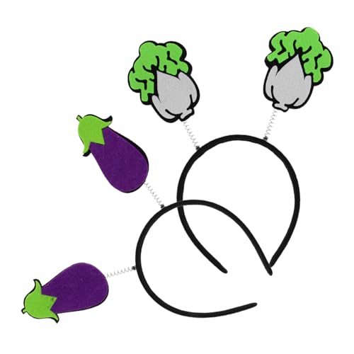 BESTYASH 2 Stück Teiliges Stirnband Haarreifen Lustig Leichtes Party Accessoire Für Mädchen Karneval Festival Geburtstag von BESTYASH