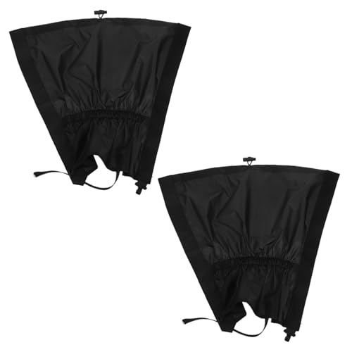 BESTYASH 2 Stück Verstellbare wasserdichte Gamaschen für Wandern und Bergsteigen Robuste Sand und Wasserschutz Überschuhe mit Rutschfesten Beinschonern Teiliges für Outdoor Aktivitäten von BESTYASH