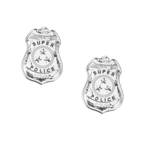 BESTYASH 2 Stück -polizeiabzeichen Modeschmuck Für Männer Kostümschmuck Rucksack-stifte Jubiläumsgeschenke Für Ihn Anstecknadeln Für Männer Sicherheitsnadel Für Kleidung Metall BESTYASH 2 Stück -polizeiabzeichen Modeschmuck Für Männer Kostümschmuck Rucksack-stifte Jubiläumsgeschenke Für Ihn Anstecknadeln Für Männer Sicherheitsnadel Für Kleidung Metall von BESTYASH