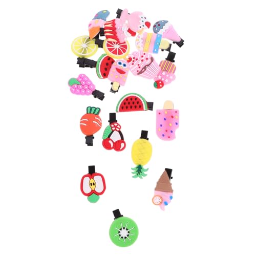 BESTYASH 20stücke Mädchen Haarclips Früchte Eis Stil Haarspangen Haarschmuck Für Junge Mädchen Teenager Zubehör Klein Leicht Tragbar Für Alltag Party Geburtstagsgeschenk von BESTYASH