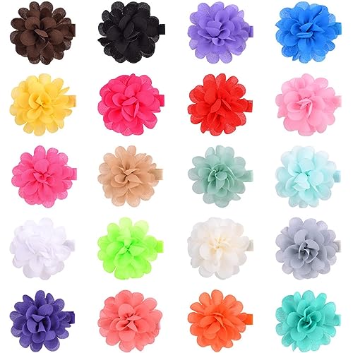 BESTYASH 20 Stück Mini Blumen Haarklammern für Mädchen Farbige Haaraccessoires für Kleinkinder Sicher und Bequem für Täglichen Gebrauch für Jede Garderobe BESTYASH 20 Stück Mini Blumen Haarklammern für Mädchen Farbige Haaraccessoires für Kleinkinder Sicher und Bequem für Täglichen Gebrauch für Jede Garderobe von BESTYASH