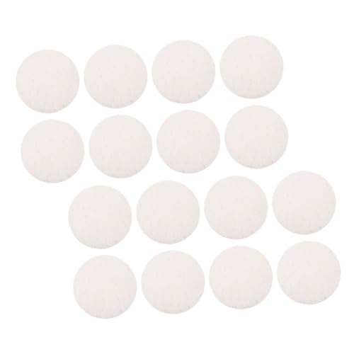 BESTYASH 20 Stück Reinigungswatte Peeling-pads Für Das Gesicht Machen Gesichts- Make-up-tücher Wiederverwendbar Sanft Entferner Gesicht Schminken Abschminkpads Holzzellstoff Baumwolle Weiß von BESTYASH