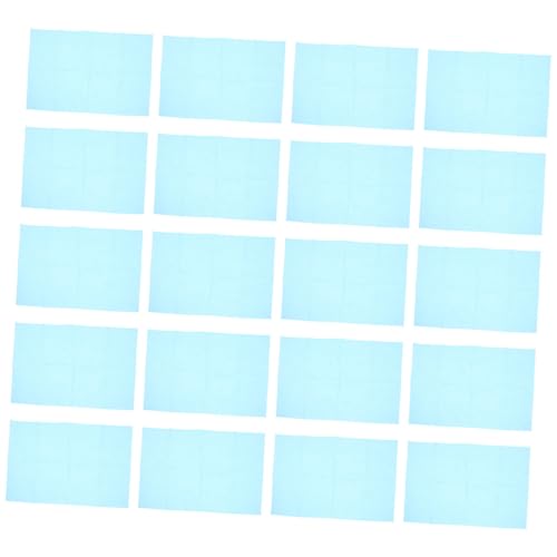 BESTYASH 20 Stück Tattoo-reinigungspads Tattoos-lätzchen Saubere Unterlage Einwegpapierpolsterpolster Einwegbettpolster Abschminkpads Einweg Saubere Pads Auslaufsichere Schicht Blau von BESTYASH