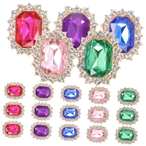 BESTYASH 20 Stück Teiliges Schuhband charms mit Künstlichen Perlen und Strass Quadratische Schnürsenkel dekorationen in Farben Einfache Anbringung Modische DIY Schuhschmuck für Damen BESTYASH 20 Stück Teiliges Schuhband charms mit Künstlichen Perlen und Strass Quadratische Schnürsenkel dekorationen in Farben Einfache Anbringung Modische DIY Schuhschmuck für Damen von BESTYASH