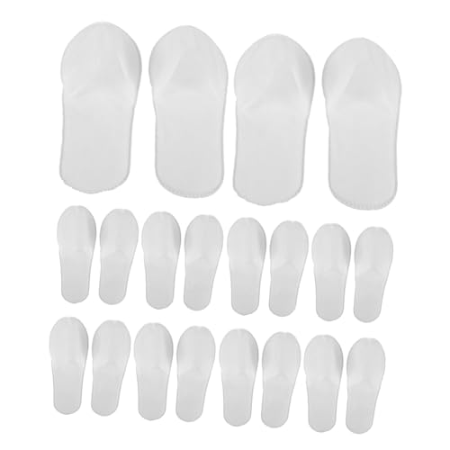 BESTYASH 20paare Einweg Hausschuhe Spa Hausschuhe Für Zuhause Hotel Spa Für Damen Herren Rutschfeste Sohle Atmungsaktiv Fußfreundlich Leicht Tragbar von BESTYASH