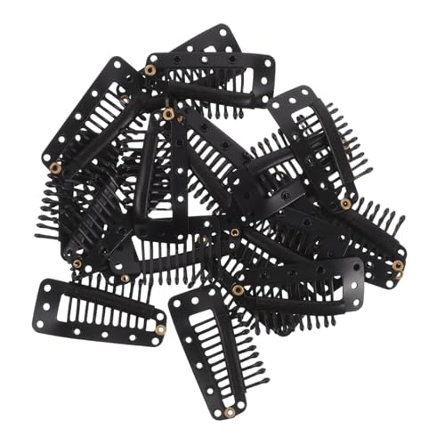 BESTYASH 20pcs Professionelle Haarclips Für Erweiterungshaarstyling -werkzeuge Für Frauen DIY Hair Accessoires Für Sichere Perücke Fixierung Und Haarstückbefestigung von BESTYASH