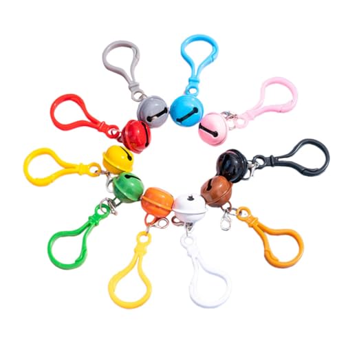 BESTYASH 24stücke Teiliges Bunter Glöckchen Schlüsselanhänger Kreative Taschen-Dekorationen Für Für Und Langlebig Und von BESTYASH