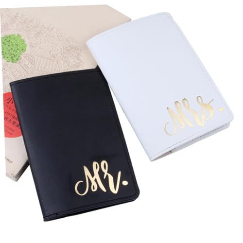 BESTYASH 2St Fall scheckkarten-etui Passport Covers Passporttasche Portemonnaie Pocketbook schnell hefter Reisen Koffer travel Trunk Reisetasche travel Bags Brieftasche Geldbörse Passbuch von BESTYASH