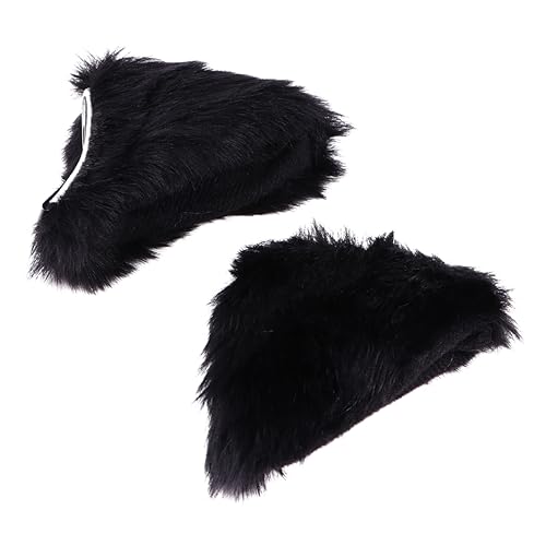 BESTYASH 2St Katzenohren Haarnadel Lolita Cosplay Haarspange Cosplay Katzenohren Clip an Haarspangen Kuscheltiere für Mädchen Maskerade-Kopfschmuck schöne Haaraccessoires von BESTYASH