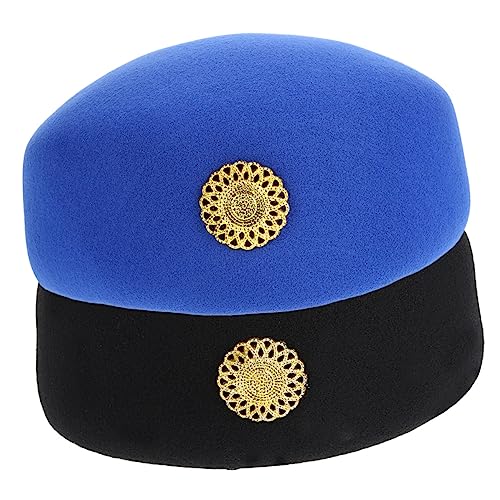 BESTYASH 2stücke Stewardess-hut Cosplay Damen-flugbegleiter-hut Aus Hochwertigem Material Für Partys Modenschauen Und Events Bequem Und Stilvoll Für Einsatz Bei Verschiedenen Anlässen von BESTYASH