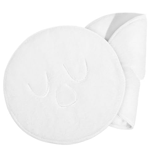 BESTYASH 2 Stück Heiße Kalte Gesichts Handtuch Kompresse Wiederverwendbares Beauty Gesichtstuch für Praktische Spa Gesichtsmaske für Gesichtspflege und Entspannung von BESTYASH