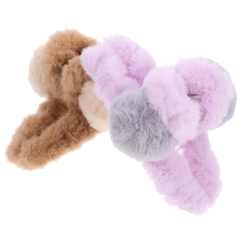 BESTYASH 2stücke Haarklammern Für Frauen Große Furry Haarspangen Für Dickes Und Dünnes Haar Für Hochzeiten Geburtstage Und Festliche Anlässe BESTYASH 2stücke Haarklammern Für Frauen Große Furry Haarspangen Für Dickes Und Dünnes Haar Für Hochzeiten Geburtstage Und Festliche Anlässe von BESTYASH