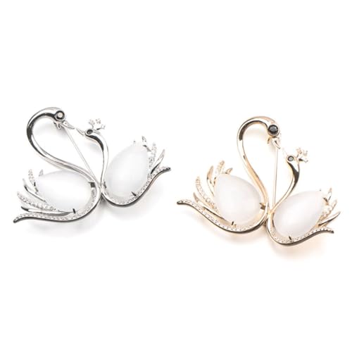 BESTYASH Stilvolle Brosche – Opal- Und Zirkon-brosche Ideal Für Hochzeiten Und Anlässe von BESTYASH