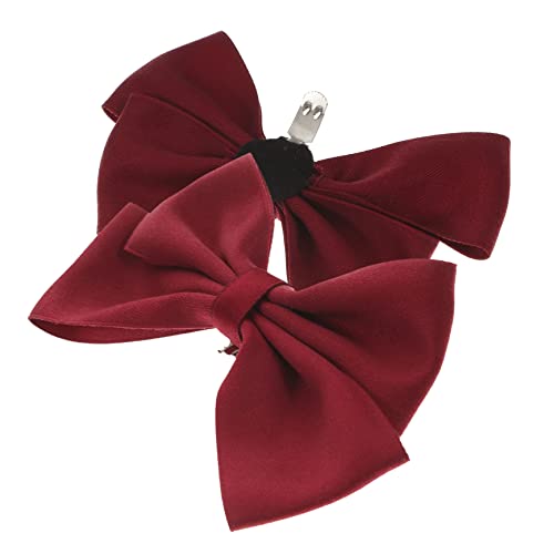 BESTYASH 2 Stück Schuhclips Mit Schleife Und Knoten Für Pumps Stoff-schuhclips Schnalle Modischer Schuhschmuck Für Frauen Hochzeitsschuhdekor Schuhclips Für Absätze von BESTYASH