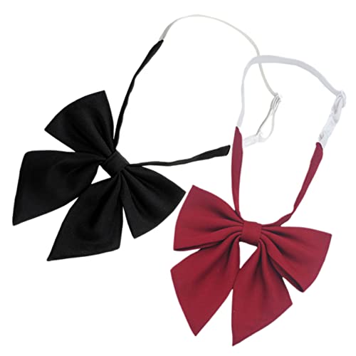 BESTYASH Damen Krawatte 2st Abschlussbogen Schleife Elastisches Band Bänder Zum Basteln Mini-bogen Spitze Fliege Große Schleifenspangen Clip-krawatten Fliege Für Männer -fliege Weißes Band Bögen Stoff BESTYASH Damen Krawatte 2st Abschlussbogen Schleife Elastisches Band Bänder Zum Basteln Mini-bogen Spitze Fliege Große Schleifenspangen Clip-krawatten Fliege Für Männer -fliege Weißes Band Bögen Stoff von BESTYASH
