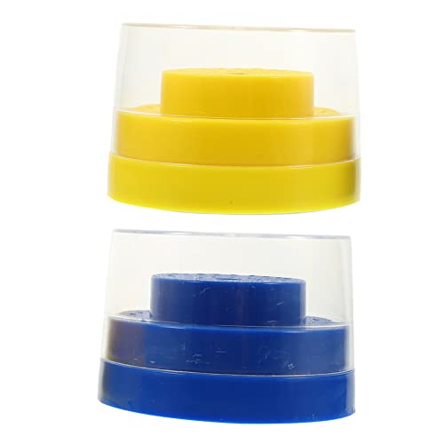 BESTYASH 2stücke Nagelbohrer Mit Löchern Kunststoff Aufbewahrungsbox Für Nagelbohrer Bits Stabiler Und Praktischer Organizer Für Nageldesign Und Maniküre Zuhause von BESTYASH