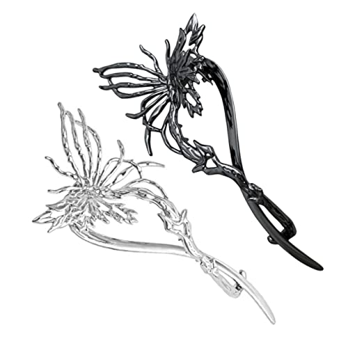 BESTYASH 2stücke Schmetterling Haarspange Damen Clip Haarhalter Für Frauen Und Mädchen Styling Tool Für Geburtstage Hochzeiten Festivals von BESTYASH