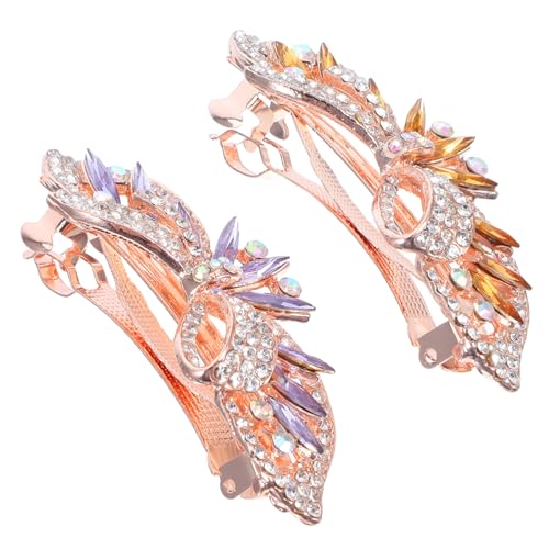BESTYASH 2stücke Schmetterlings-haarspangen Mit Glitzer-strasssteinen Metall-haarklammern Dekorative Haarschmuck Für Damen Hochzeit Party Und Alltag BESTYASH 2stücke Schmetterlings-haarspangen Mit Glitzer-strasssteinen Metall-haarklammern Dekorative Haarschmuck Für Damen Hochzeit Party Und Alltag von BESTYASH