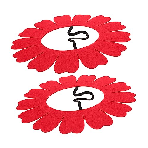BESTYASH 2stücke Sonnenblumen Kopfbedeckungen Sonnenblumen Show Kopfbedeckungen Performance von BESTYASH