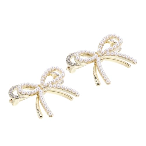 BESTYASH 2stücke Teiliges Eleganter Broschen Mit Schleifen-design Für Damen Hochwertige Anstecknadeln Für Kleidung Schals Und Partys Stilvolle Accessoires Für Besondere Anlässe von BESTYASH