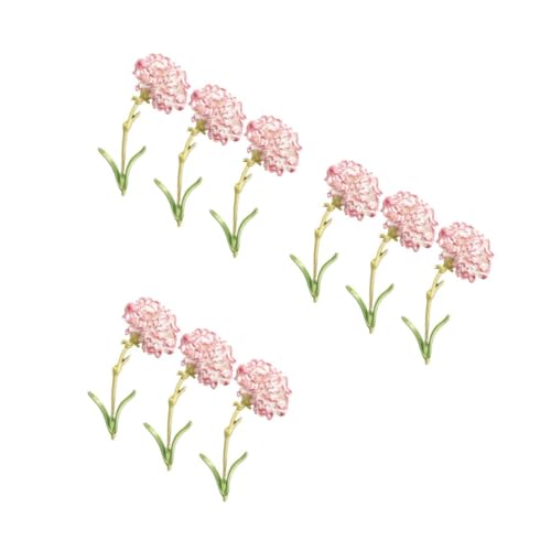 BESTYASH 3 Sätze Nelke Brosche Gürtel Schulterpolster Brosche Im Koreanischen Stil Bhs Blumenbrosche Blütenbrosche Strassnadel Blome Rasselestone Aloy Brochen Zinklegierung Rosa 3 Stück * 3 von BESTYASH
