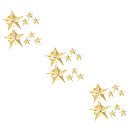 BESTYASH 3 Sätze Pentagramm Anstecker Anstecknadel Für Männer Anstecknadeln Für Taschen Boutonniere Anstecker Kleidungsbrosche Anstecknadel Zum Veteranentag Dekorative 8 Stücke * 3 BESTYASH 3 Sätze Pentagramm Anstecker Anstecknadel Für Männer Anstecknadeln Für Taschen Boutonniere Anstecker Kleidungsbrosche Anstecknadel Zum Veteranentag Dekorative 8 Stücke * 3 von BESTYASH