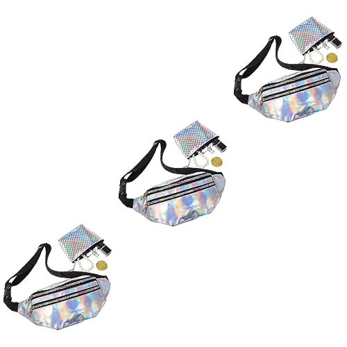 BESTYASH 3sätze Damen-gürteltasche Für Outdoor-Sport Reisen Und Festivals Mit Verstellbarem Schultergurt Wasserdichtem Und Praktischem Schnallenverschluss Geeignet Für Joggen Wandern von BESTYASH
