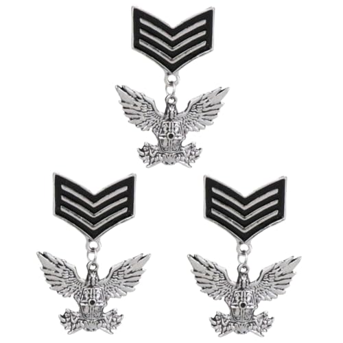 BESTYASH 3 Stück Anstecknadeln Anstecknadeln Herrenschmuck Anstecknadel Für Herren Anzugnadel Herrenanzugnadel Herrenanzugbrosche Hochzeit Herren Metallbrosche Anstecknadel Für von BESTYASH