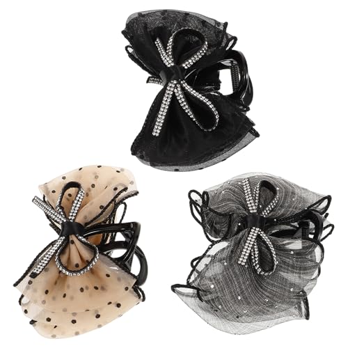 BESTYASH 3stücke Haarspangen Für Frauen Elegante Haarklammern Mit Schleifen-design Für Hochsteckfrisuren Alltagskleidung Und Besondere Anlässe Stabil Und Schonend Für Haar BESTYASH 3stücke Haarspangen Für Frauen Elegante Haarklammern Mit Schleifen-design Für Hochsteckfrisuren Alltagskleidung Und Besondere Anlässe Stabil Und Schonend Für Haar von BESTYASH