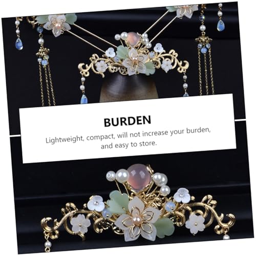 BESTYASH 3 Stück Chinesische Haarnadeln mit Quaste Leichter Dekorativer Haarstab für Frauen und Mädchen Hanfu Haarschmuck für Lange Dicke Haare Klassischer Stil Kompakt und Einfach zu von BESTYASH