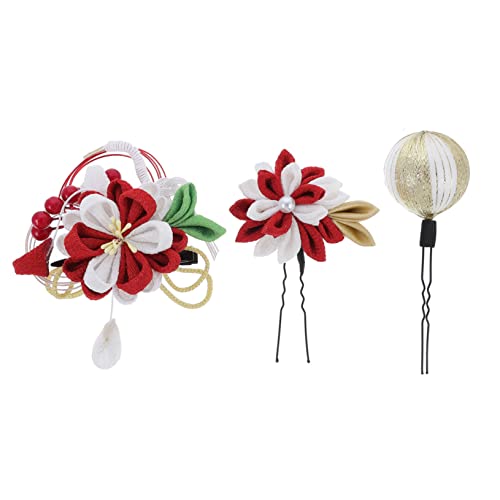 BESTYASH 3 Stück Haar Clips Traditionelle Haarnadeln Für Mädchen Schicke Haarspange Exquisites Haaraccessoire Farbenfroh Für Partys Und Festivals von BESTYASH
