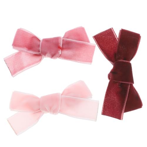 BESTYASH 3stücke Schleife Für Mädchen Haarschmuck Für Teenager-mädchen Haarschleifen Mit Alligator-clips Bowknot Haar-clips Aus Zinklegierung Und Kinderaccessoires Für Frisuren von BESTYASH