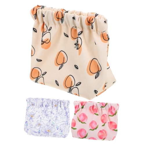 BESTYASH 3stücke Kleine Make-up Tasche Kosmetiktaschen Für Damen Reise Tasche Lippenstift Aufbewahrungs Organizer von BESTYASH