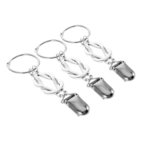 BESTYASH 3stücke Reise-hut-clip Aus Winddichter Huthalter Für Outdoor-aktivitäten Stilvoller Vintage-knotendesign Für Handtaschen Und Rucksäcke von BESTYASH