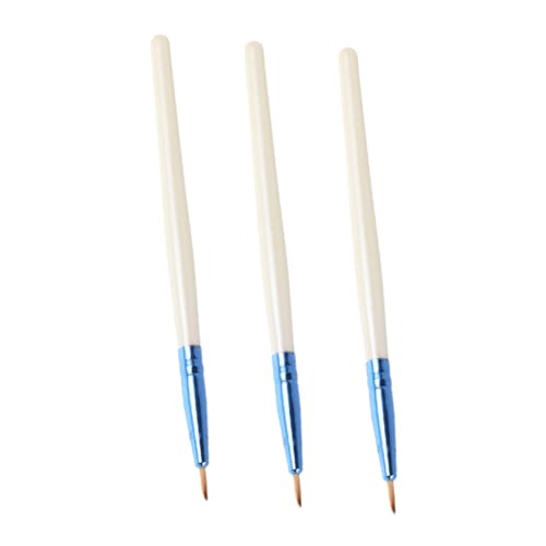 BESTYASH 3stücke Feinspitzen Eyeliner Pinsel Make-up Kosmetikpinsel Für Eyeliner Concealer Und Lidschatten Mit Weichen Borsten Und Detailliertem Pinselkopf von BESTYASH